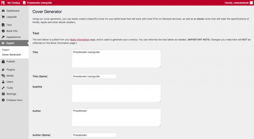 Creating and Uploading a Book Cover MacEwan Open Textbook Authoring Guide