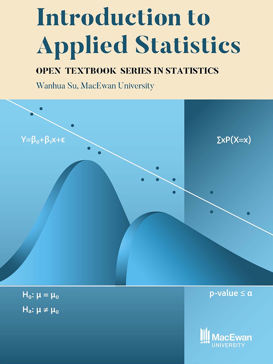 Cover image for Introduction to Applied Statistics