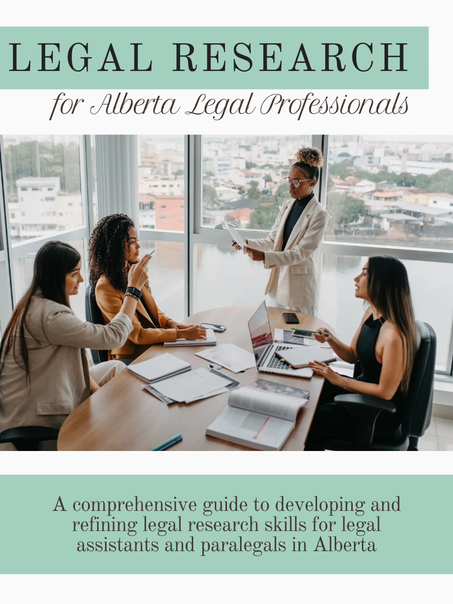 Cover image for Legal Research for Alberta Legal Professionals