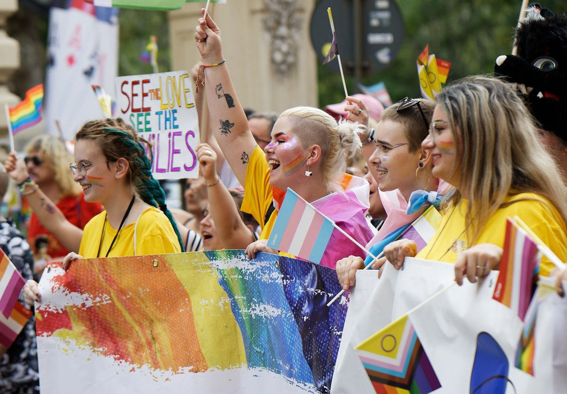 Pride parade.